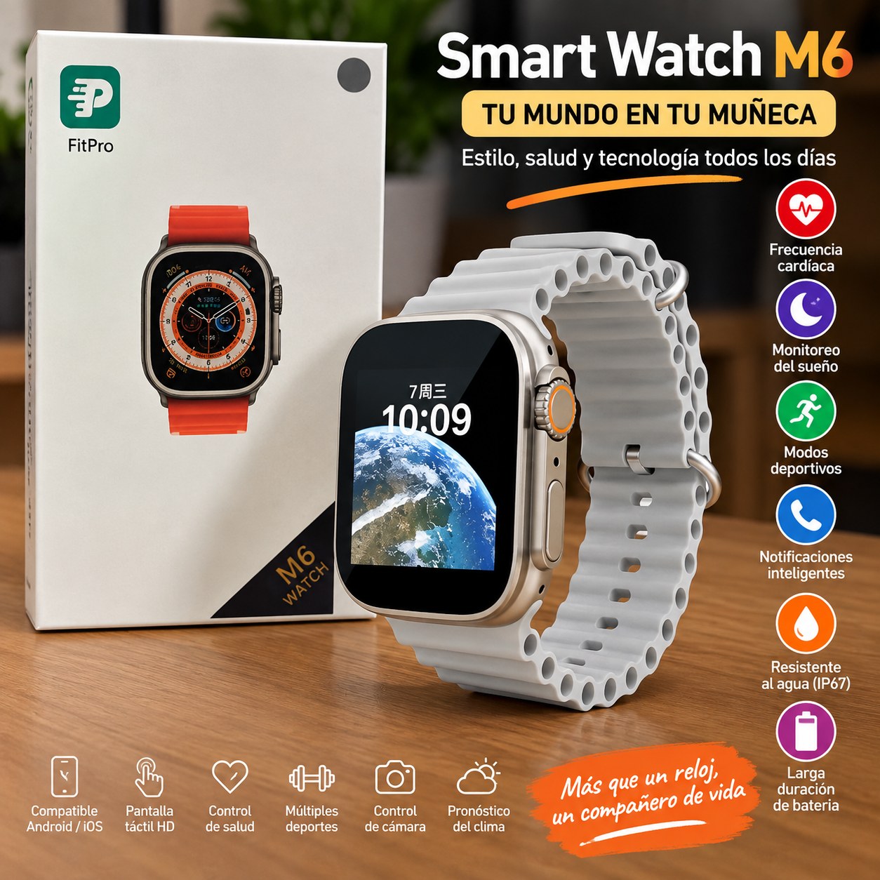 Smartwatch T500